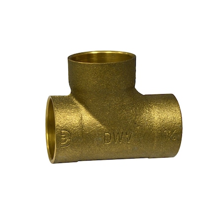Jones Stephens 2in. x 1-1/2in. x 1-1/2in. Cast DWV Sanitary Tee K204600414